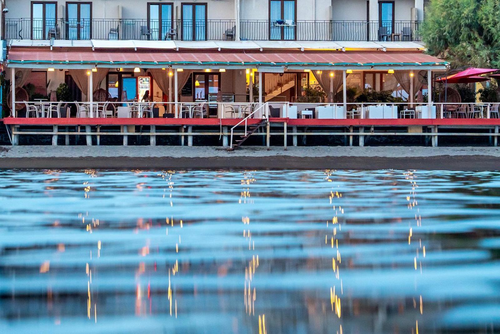 Sappho Hotel Skála Eresoú Exterior foto