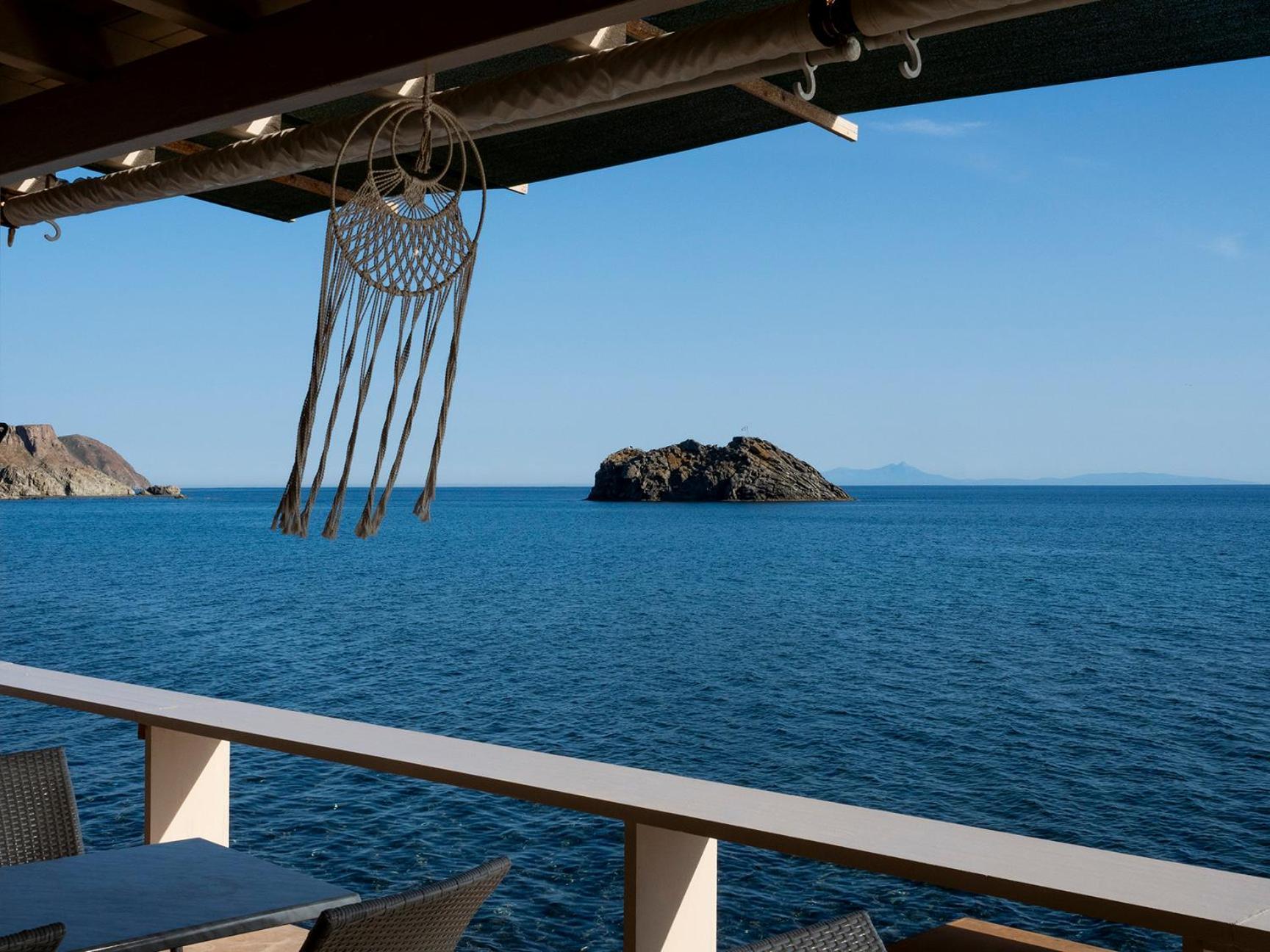 Sappho Hotel Skála Eresoú Exterior foto